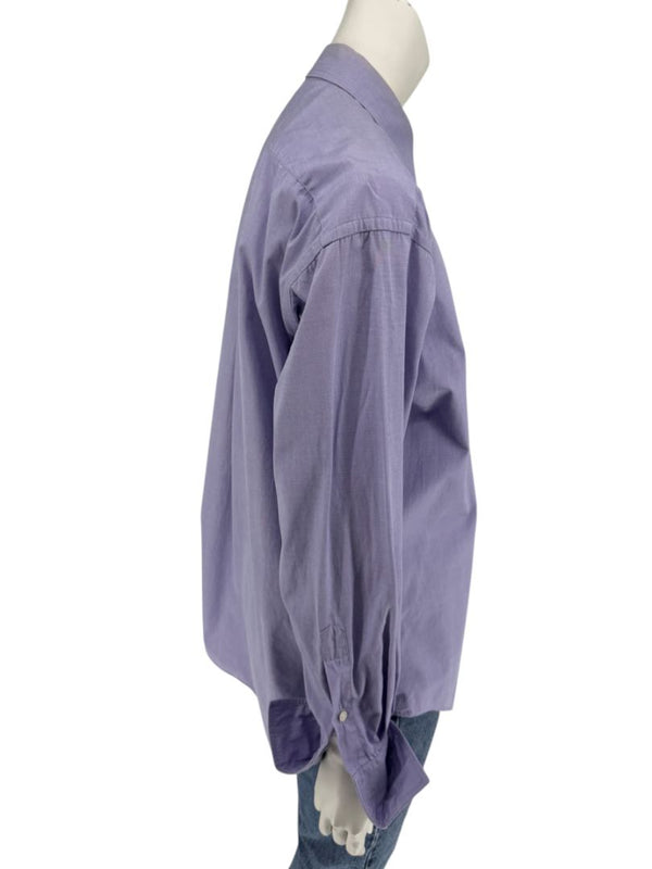 Craig Taylor Purple Long-Sleeve Button-Down Shirt – Size M