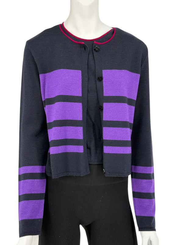 Chanel Cashmere Cardigan and Shell Set - Size 40