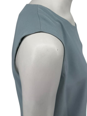 Pamella Roland Blue Draped Tunic & Pants Set Women’s Evening Formal 2 Piece – Size L