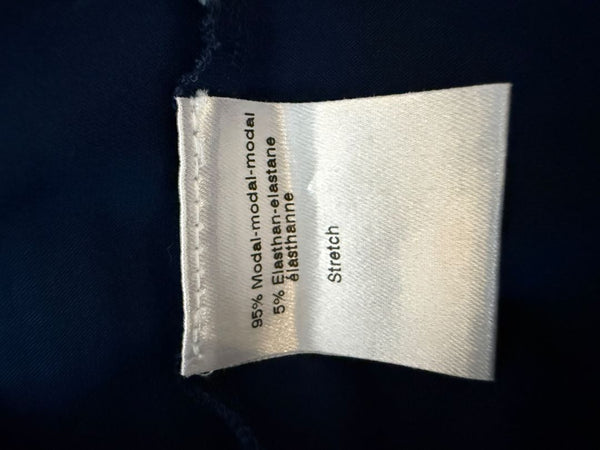 Akris Punto Navy Blue Stretch Modal T-Shirt – Size L