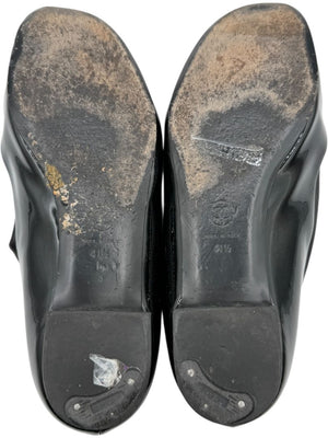 Chanel Patent Leather & Lambskin Mary Jane Ballet Flats – Size 41.5