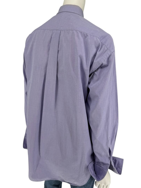 Craig Taylor Purple Long-Sleeve Button-Down Shirt – Size M