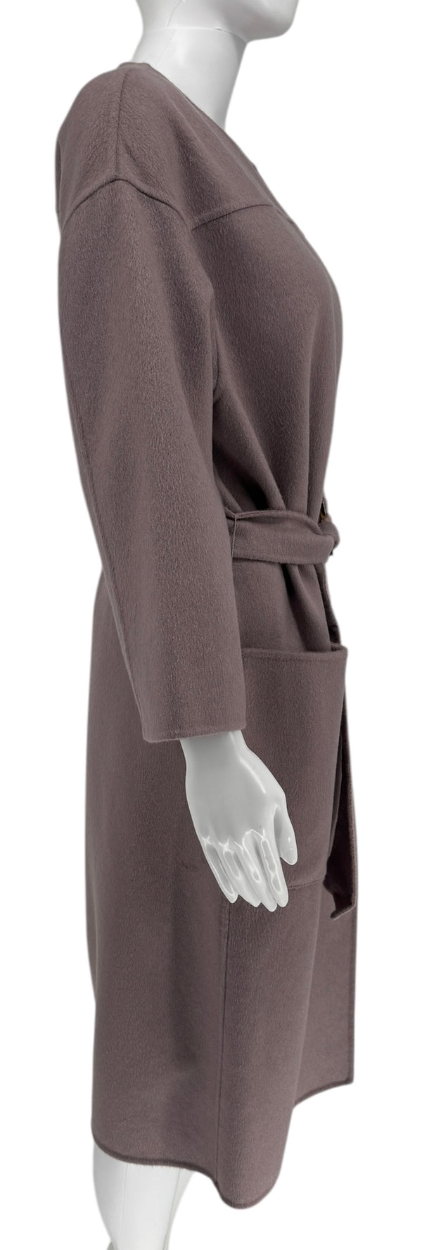Agnona Cashmere Belted Coat - Size 10