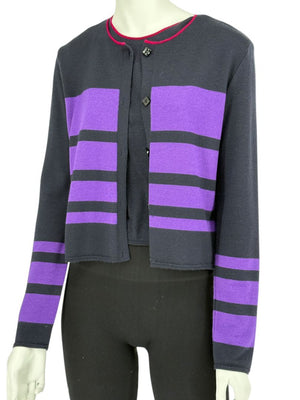 Chanel Cashmere Cardigan and Shell Set - Size 40