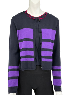 Chanel Cashmere Cardigan and Shell Set - Size 40