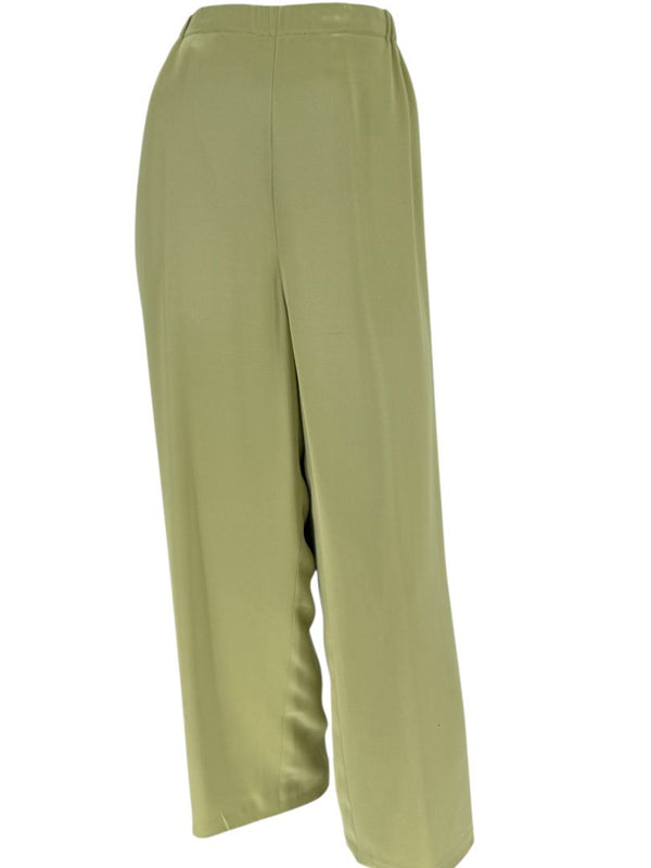 Bill Blass Three-Piece Green & Geometric Jacket Pant Set – XL