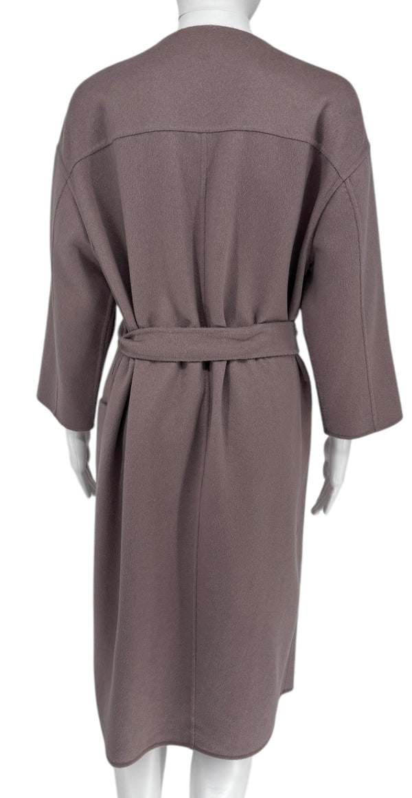 Agnona Cashmere Belted Coat - Size 10