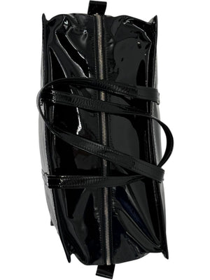 Balenciaga Large Patent Leather Bazar Tote