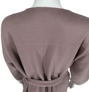 Agnona Cashmere Belted Coat - Size 10