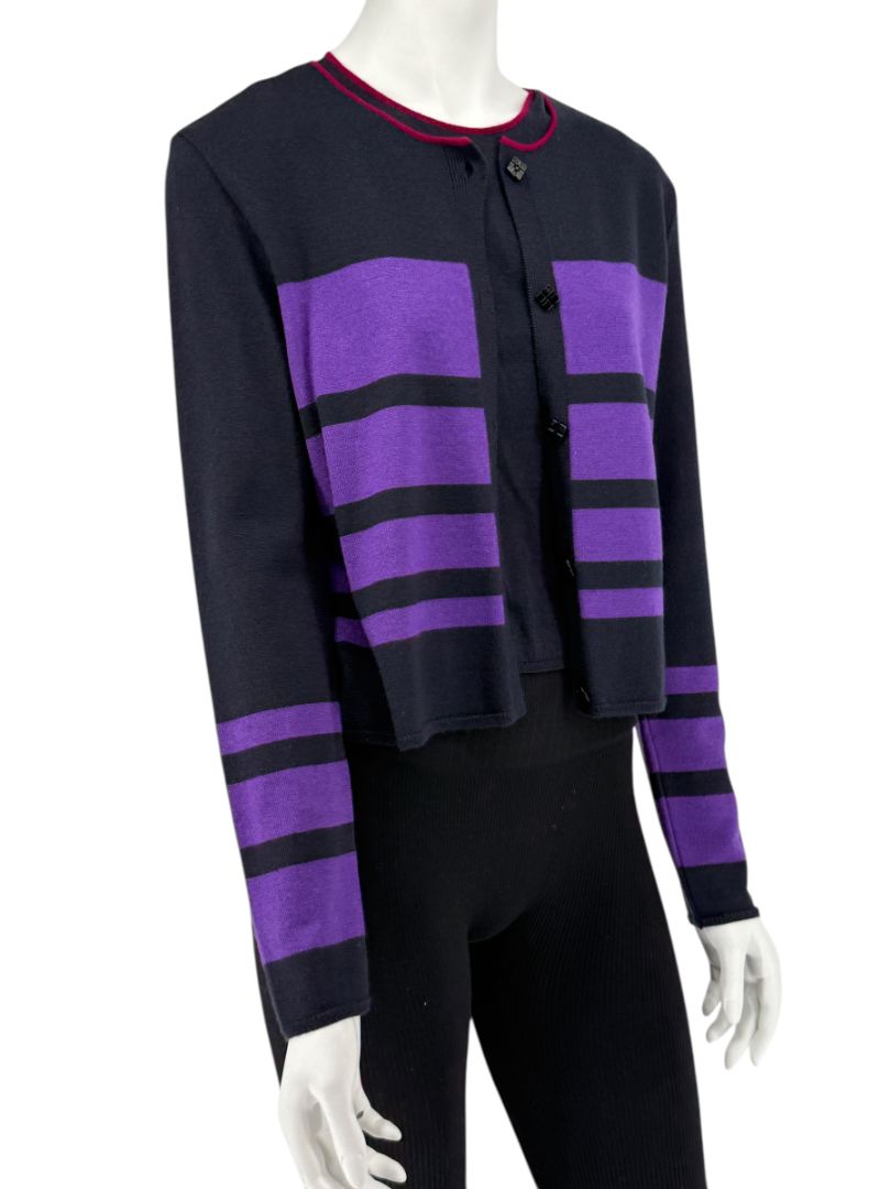 Chanel Cashmere Cardigan and Shell Set - Size 40