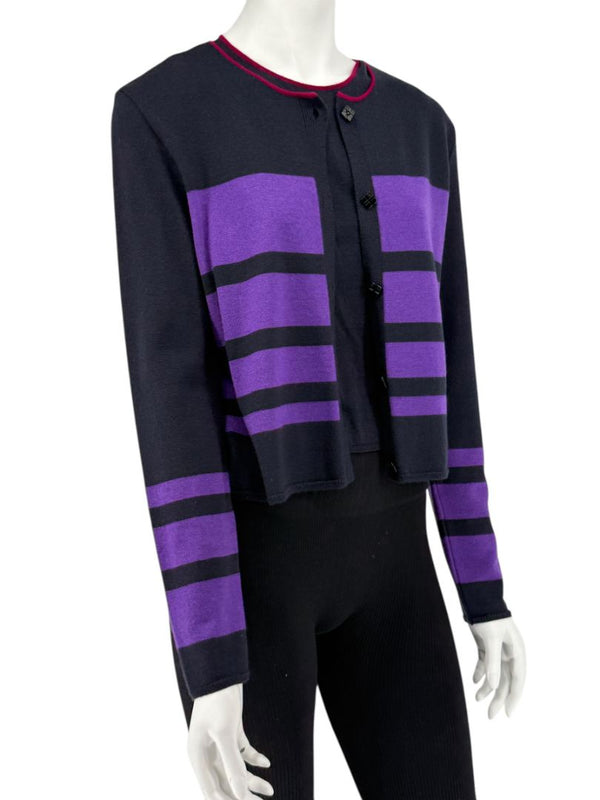 Chanel Cashmere Cardigan and Shell Set - Size 40