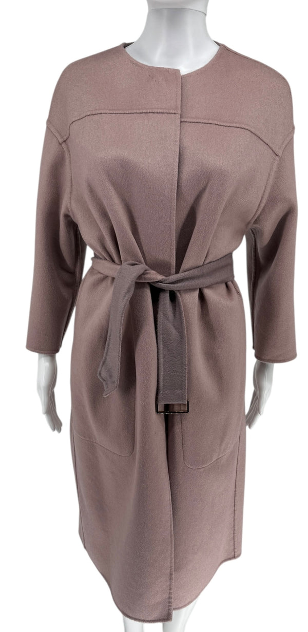 Agnona Cashmere Belted Coat - Size 10