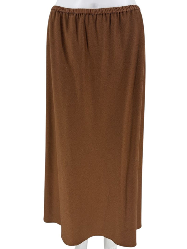 Peter Cohen Cashmere Camel Brown Maxi Skirt – Large