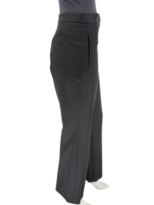 Pamella Roland Black Tailored Straight-Leg Pants – Large
