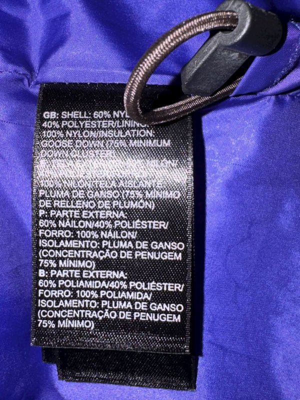 The North Face Women’s Purple Goose Down Puffer Jacket – Size L