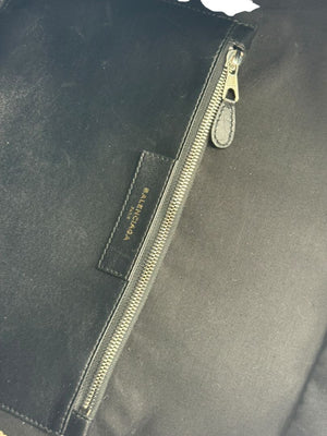 Balenciaga Large Patent Leather Bazar Tote