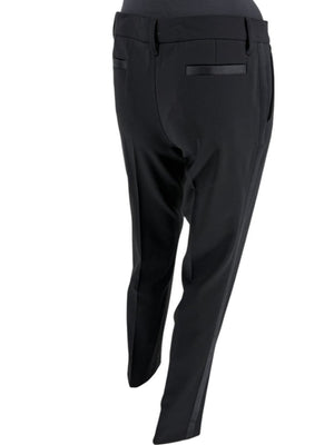 Dolce & Gabbana Black Wool-Silk Blend Tuxedo Blazer & Pants Set – Size IT 44 (US 8)