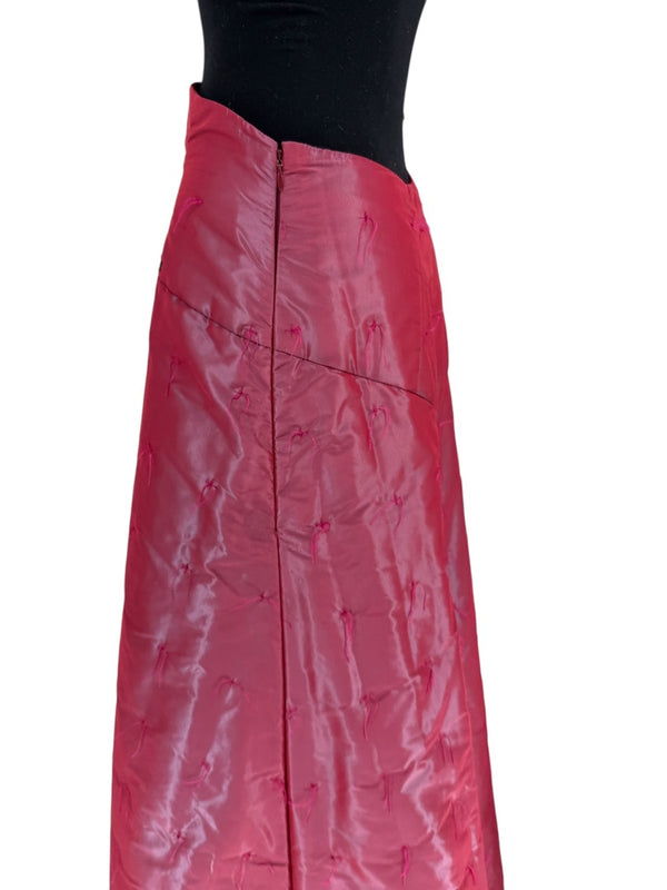 Chanel Fall 1999 Runway Asymmetrical Quilted Maxi Skirt – Size FR 42 (US 8)