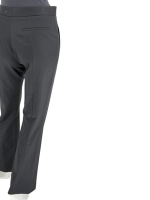 Pamella Roland Black Tailored Straight-Leg Pants – Large