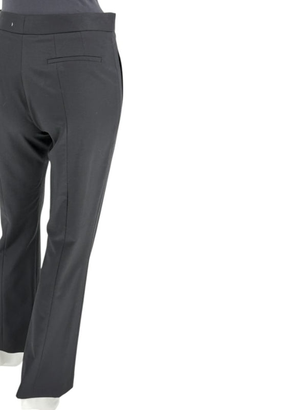 Pamella Roland Black Tailored Straight-Leg Pants – Large