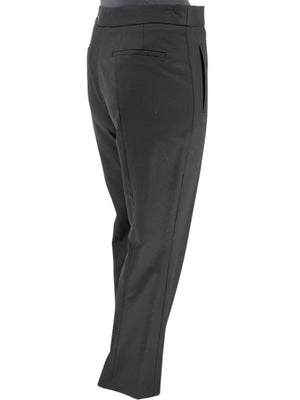 Pamella Roland Black Tailored Straight-Leg Pants – Large