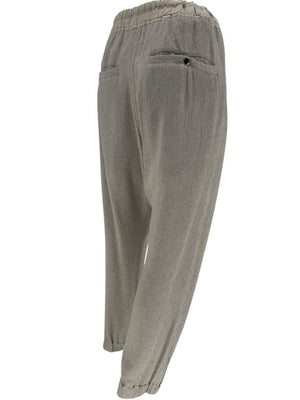 Rick Owens Taupe Draped Tank & Textured Jogger Set - Size IT 42 / US 6