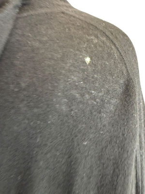 Donna Karan New York 100% Cashmere Black Hoodie – Size M