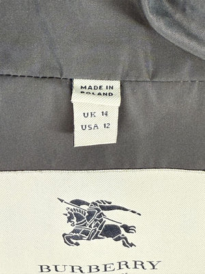 Burberry London Cropped Double-Breasted Jacket – Size US 12 / UK 14