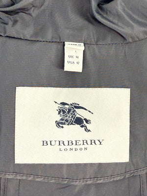Burberry London Cropped Double-Breasted Jacket – Size US 12 / UK 14