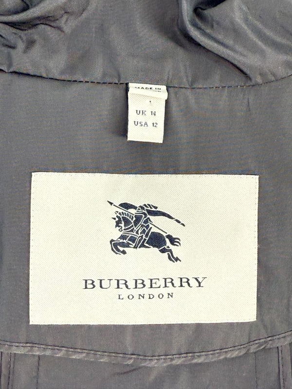 Burberry London Cropped Double-Breasted Jacket – Size US 12 / UK 14