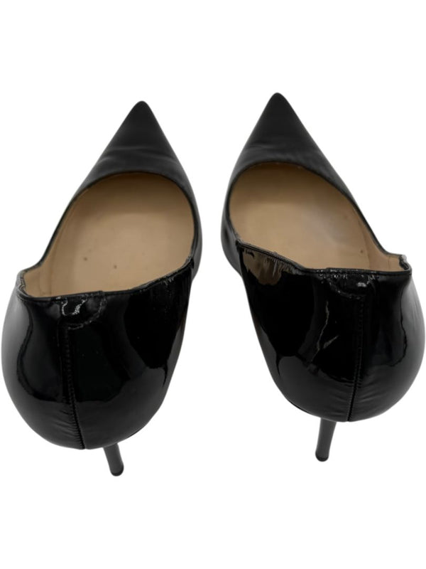 Jimmy Choo Black Patent Leather Pointed Toe Pumps – Size 39