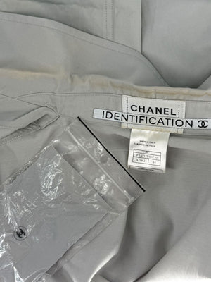 Chanel Identification Pale Grey Zip Jacket – FR 44