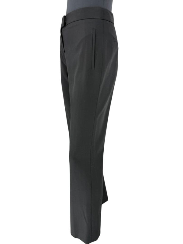 Pamella Roland Black Tailored Straight-Leg Pants – Large