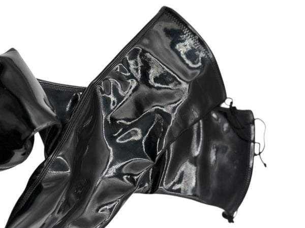 Stuart Weitzman 50/50 Patent Leather Boots – Size 6