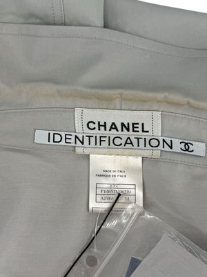 Chanel Identification Pale Grey Zip Jacket – FR 44