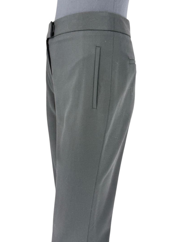 Pamella Roland Black Tailored Straight-Leg Pants – Large