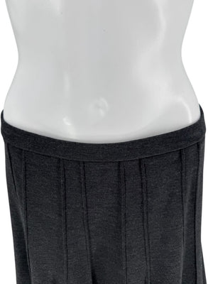 Lida Baday Charcoal Gray A-Line Skirt – Size 10