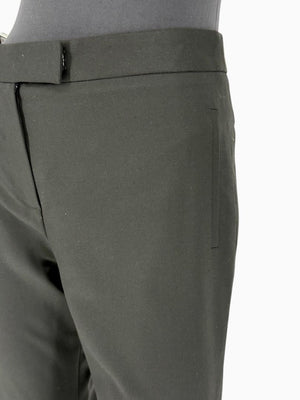 Pamella Roland Black Tailored Straight-Leg Pants – Large