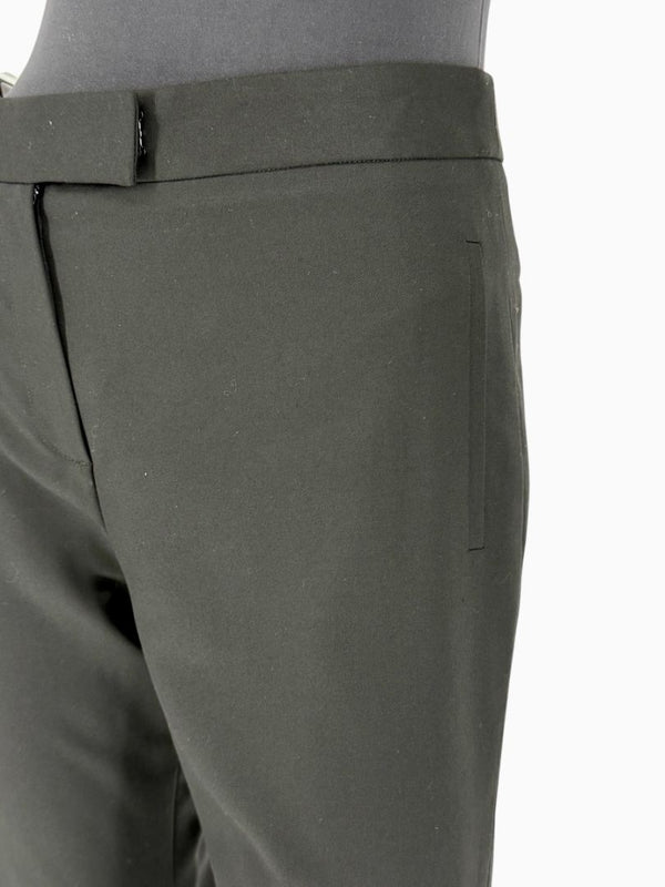 Pamella Roland Black Tailored Straight-Leg Pants – Large