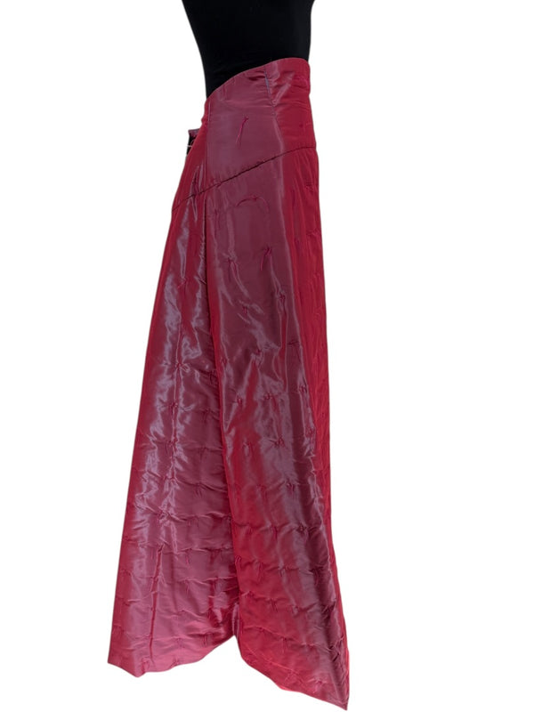 Chanel Fall 1999 Runway Asymmetrical Quilted Maxi Skirt – Size FR 42 (US 8)