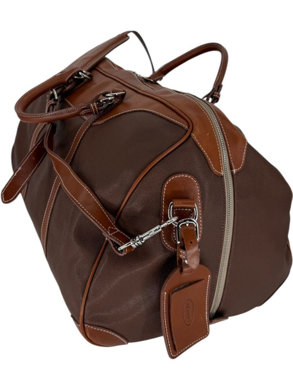 Mulholland Brothers “Hippo” Leather Duffel Bag