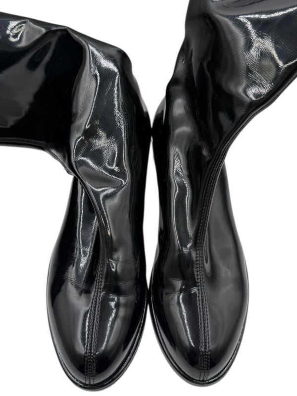 Stuart Weitzman 50/50 Patent Leather Boots – Size 6
