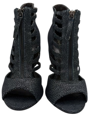 Elizabeth and James Textured Cutout Booties – Size 36.5 (New in Box)