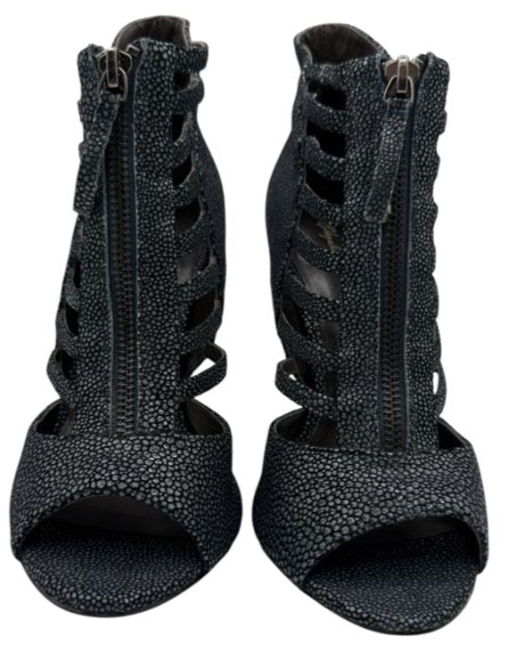 Elizabeth and James Textured Cutout Booties – Size 36.5 (New in Box)