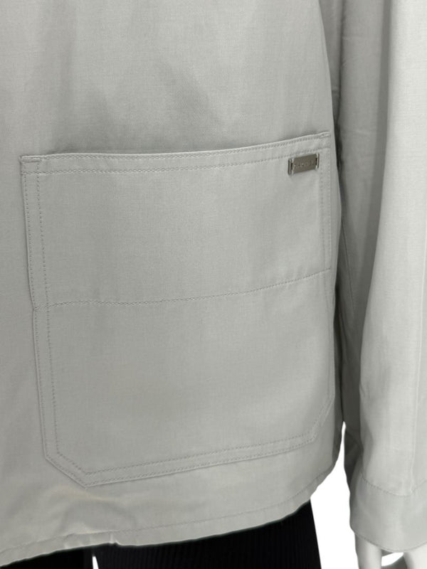 Chanel Identification Pale Grey Zip Jacket – FR 44