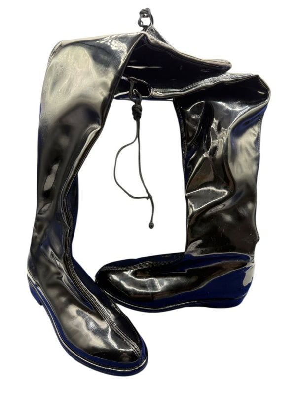Stuart Weitzman 50/50 Patent Leather Boots – Size 6