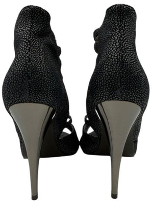 Elizabeth and James Textured Cutout Booties – Size 36.5 (New in Box)