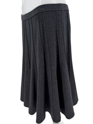 Lida Baday Charcoal Gray A-Line Skirt – Size 10