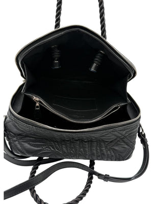 Balenciaga Quilted Blanket Square 2WAY Handbag - Black