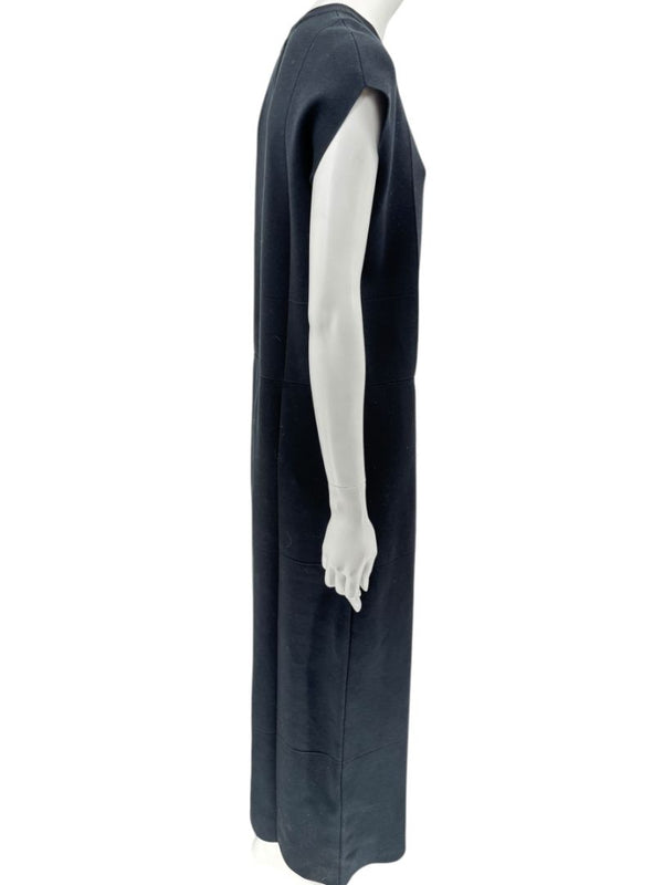 Balenciaga Black Sleeveless Wide-Leg Jumpsuit – Size FR 36